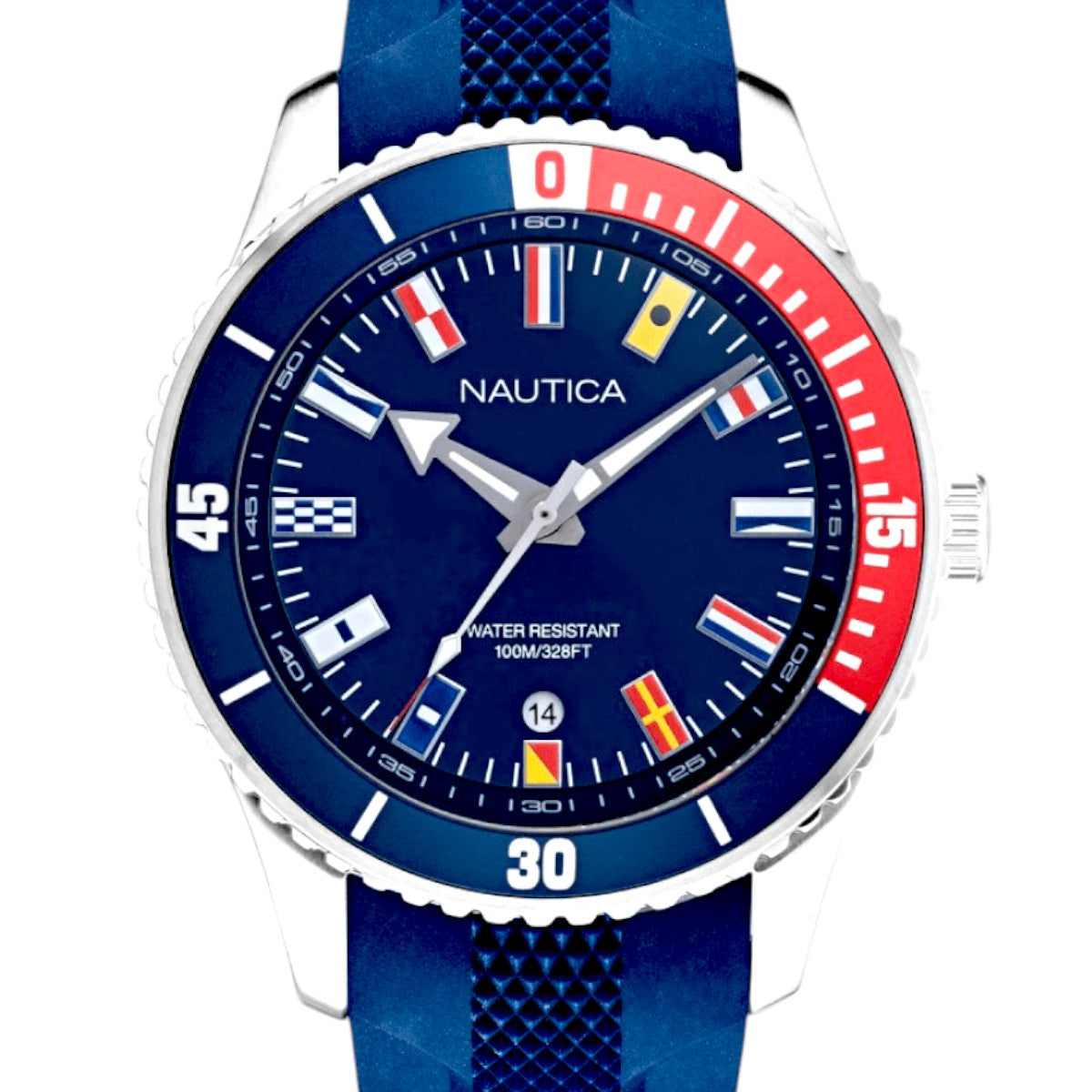 Reloj Nautica Hombre Deluxe Edition Nappbs038 Doble Correa