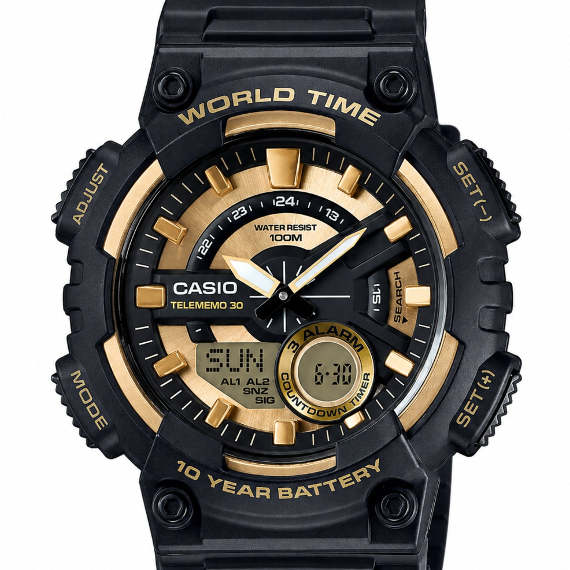 Reloj Hombre Casio Aeq-110Bw-9Avdf