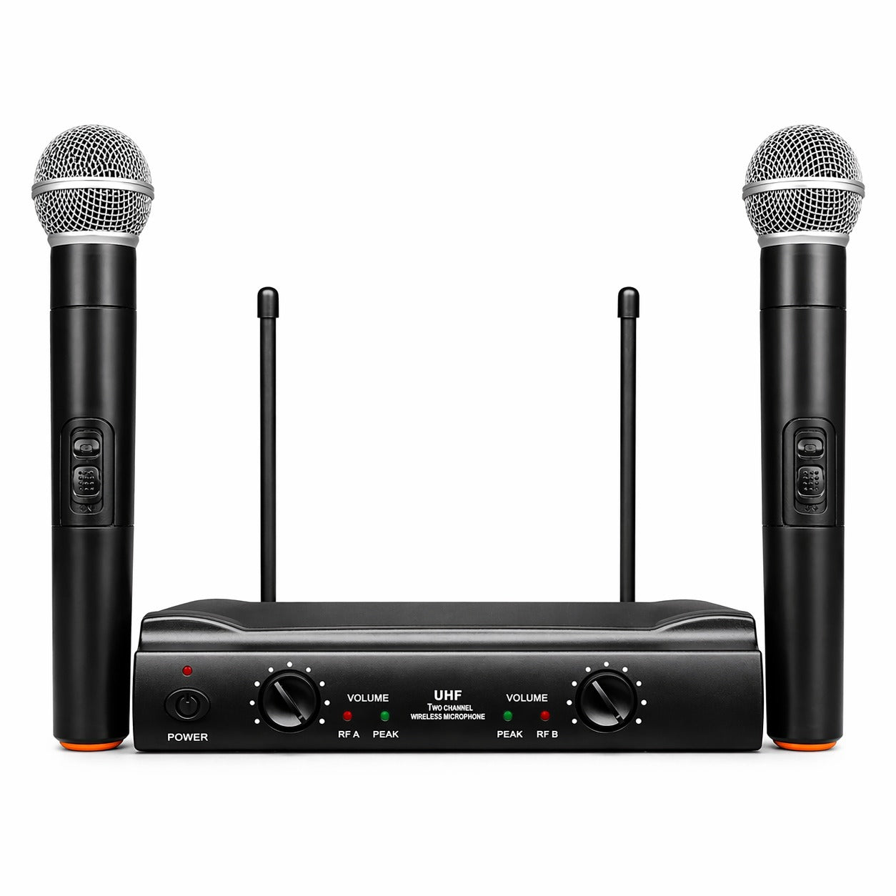 Kit de Micrófonos Inalámbricos UHF Profesionales WU-828 HD