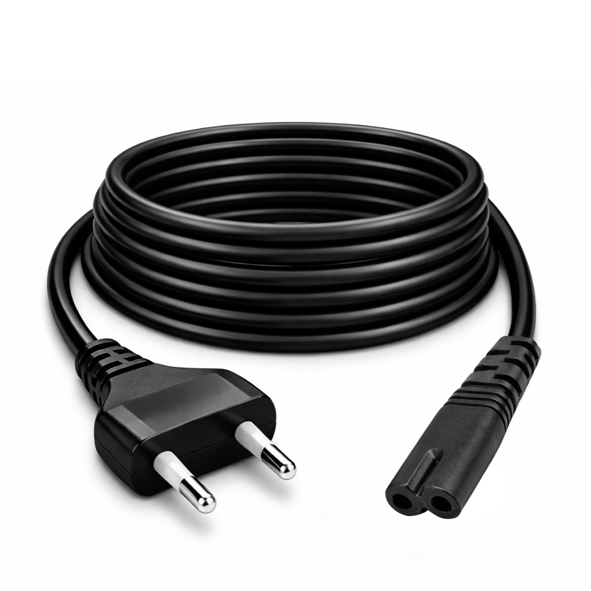 Cable de Poder Tipo 8 Profesional 1.8MT Universal 220V