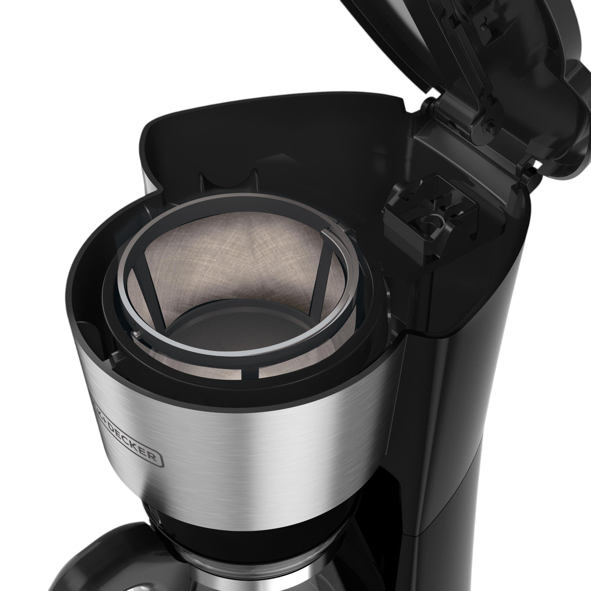 Cafetera Black + Decker 4 En 1 para 5 Tazas + Filtro Permanente