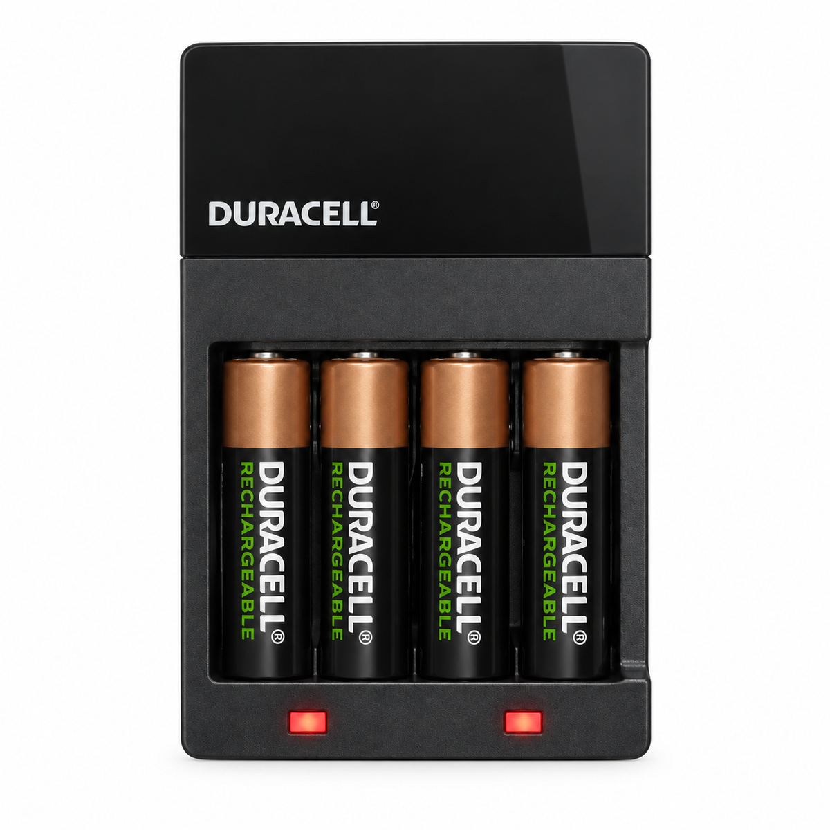 Cargador de Pilas Duracell + 4 Baterías A A Recargables