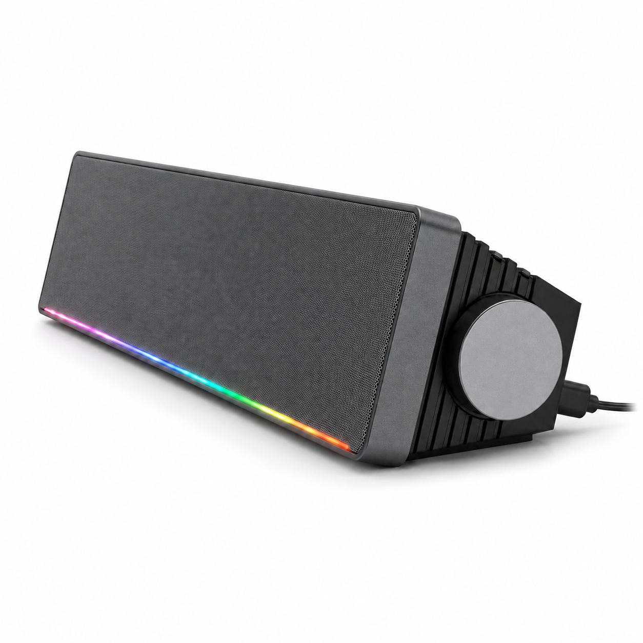 Soundbar HP Multimedia Stereo con Luces Rgb 6 Watts DHE-6003