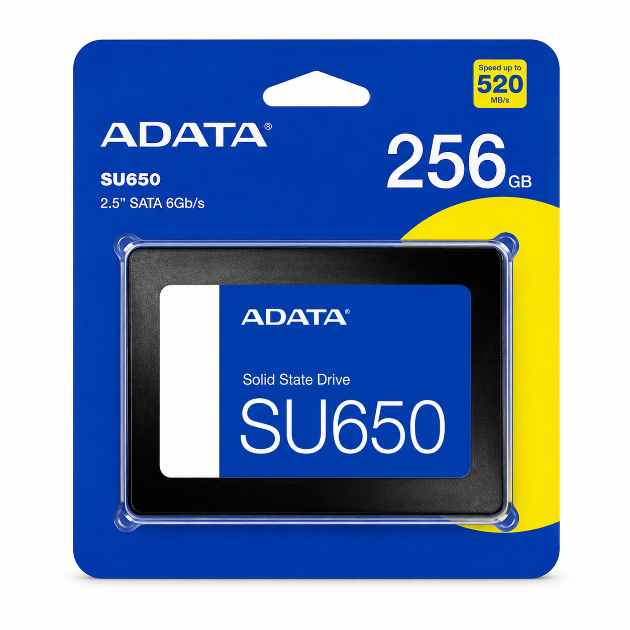 Disco Solido SSD ADATA 256GB 2.5” SU650 GT-R 3D NAND 520MB/s