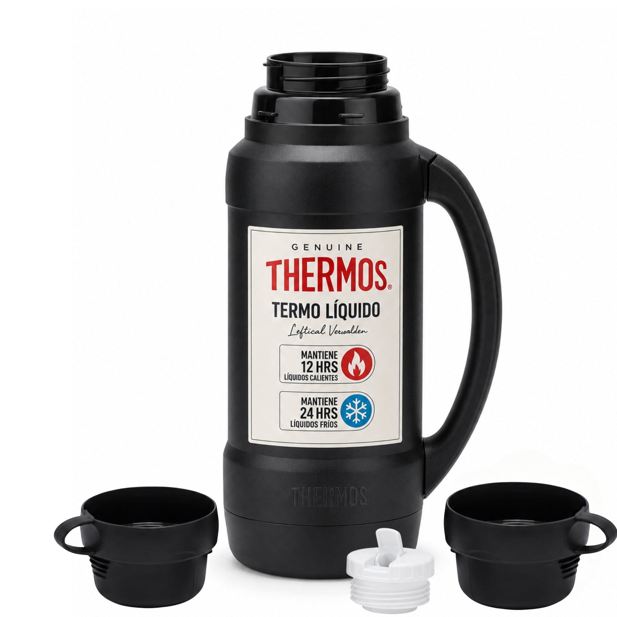 TERMO Para Líquidos 1.8 Litros THERMOS 35-180-C8 Black
