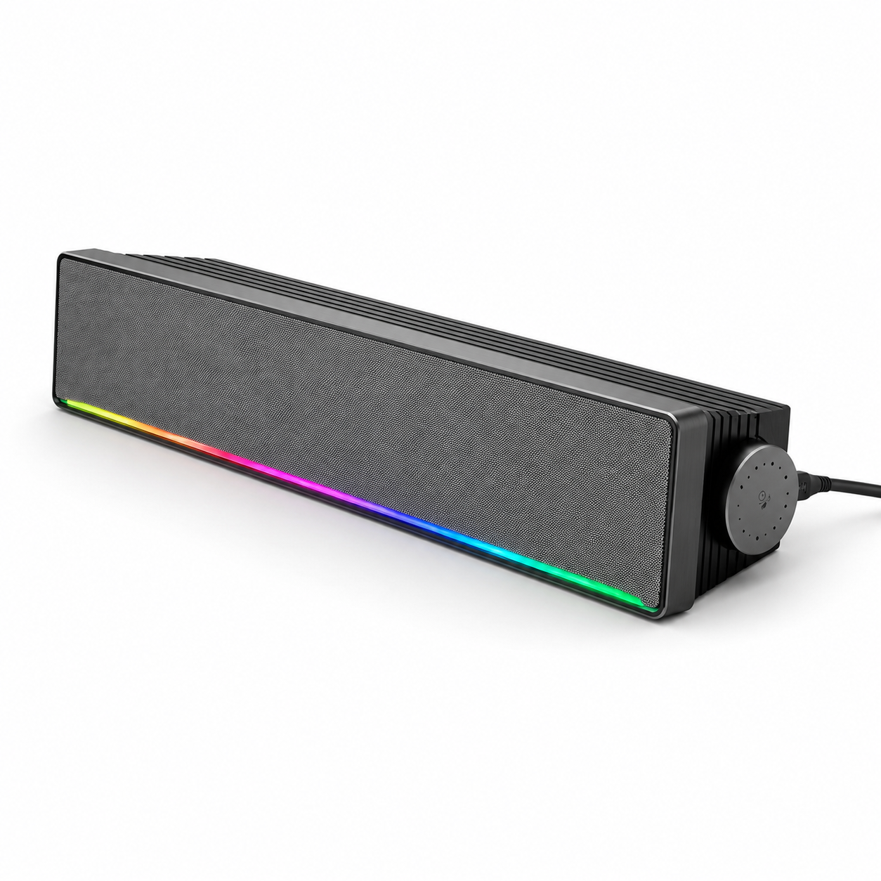 Soundbar HP Multimedia Stereo con Luces Rgb 6 Watts DHE-6003