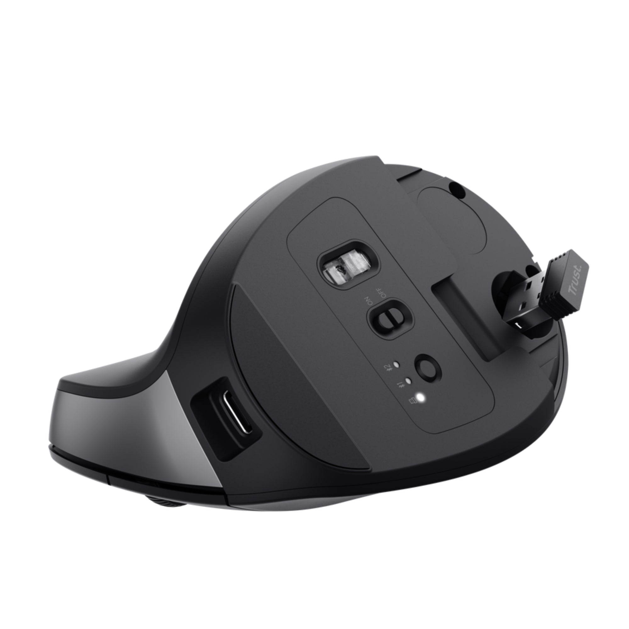 Mouse Inalámbrico Vertical Ergonómico Bayo+ Bluetooth / USB