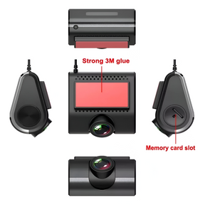 Cámara Grabadora Automotriz DVR Dashcam HD Aiwa AW-A10DVR