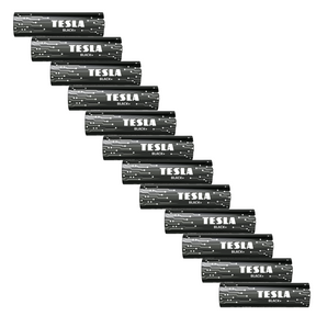 Pack 12 Pilas Tesla Black+ AAA T-ES-013 – Alcalinas High Power