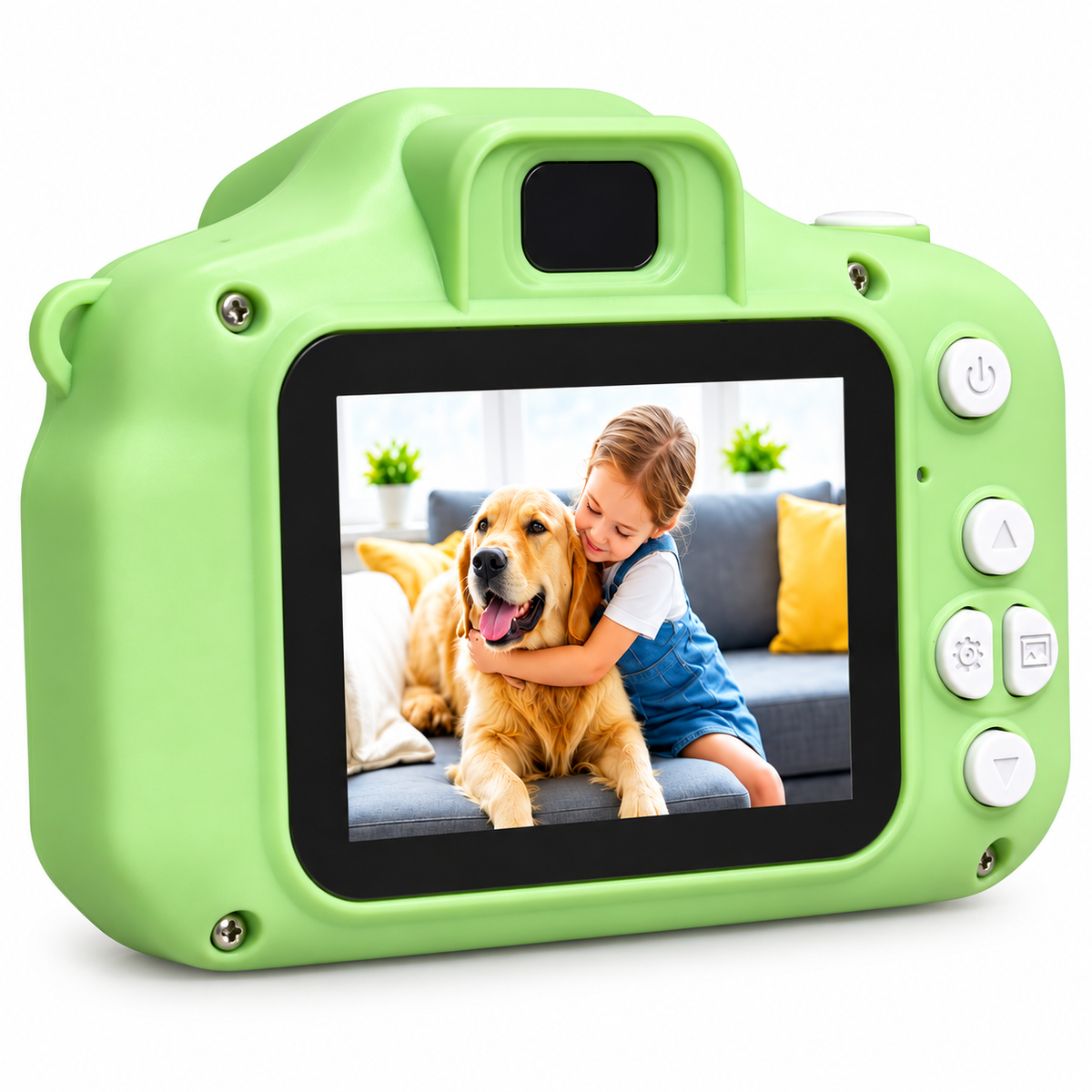 Cámara Digital Kinder Pics Kids  3MP/ FHD/ LCD 2" Recargable