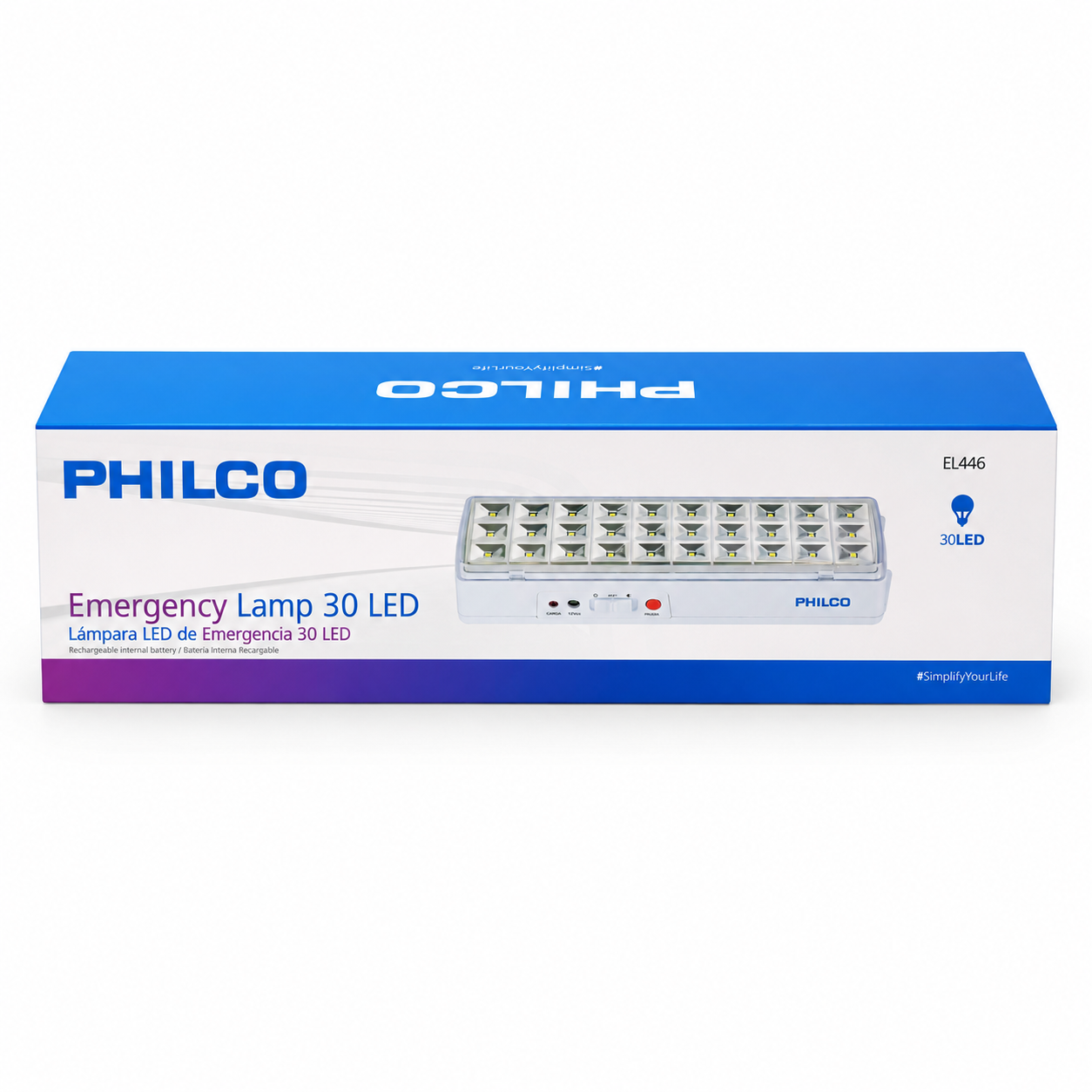 Lampara LED de Emergencia Recargable Multipropósito SEC L446