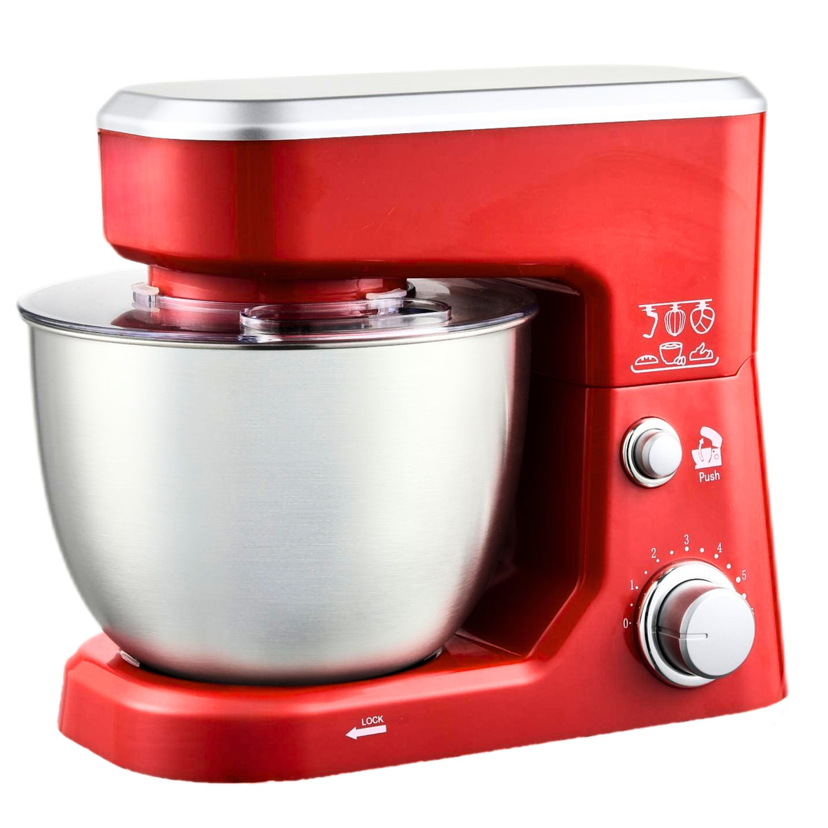 Batidora Irt Pedestal Retro Rojo 700W Bp700Vr