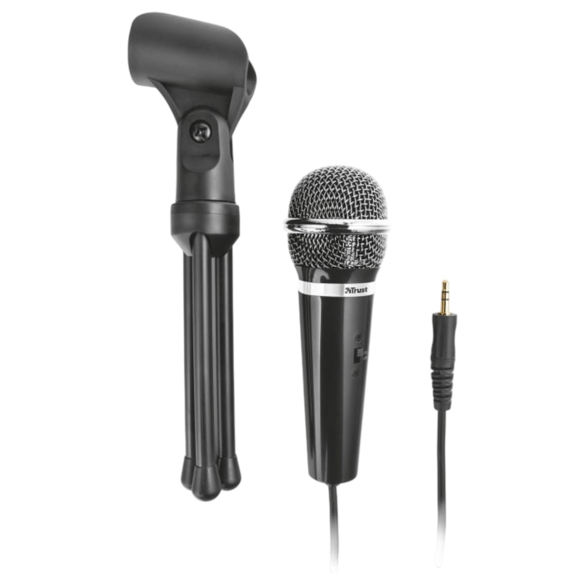 Microfono Trust Starzz con Tripode y conector Jack 3.5mm