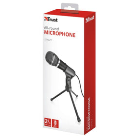 Microfono Trust Starzz con Tripode y conector Jack 3.5mm