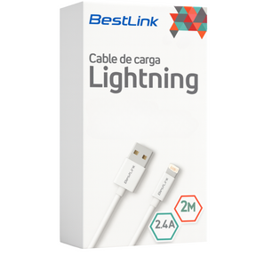 Cable de Datos Bestlink Para Iphone USB Lightning 2M CH20200