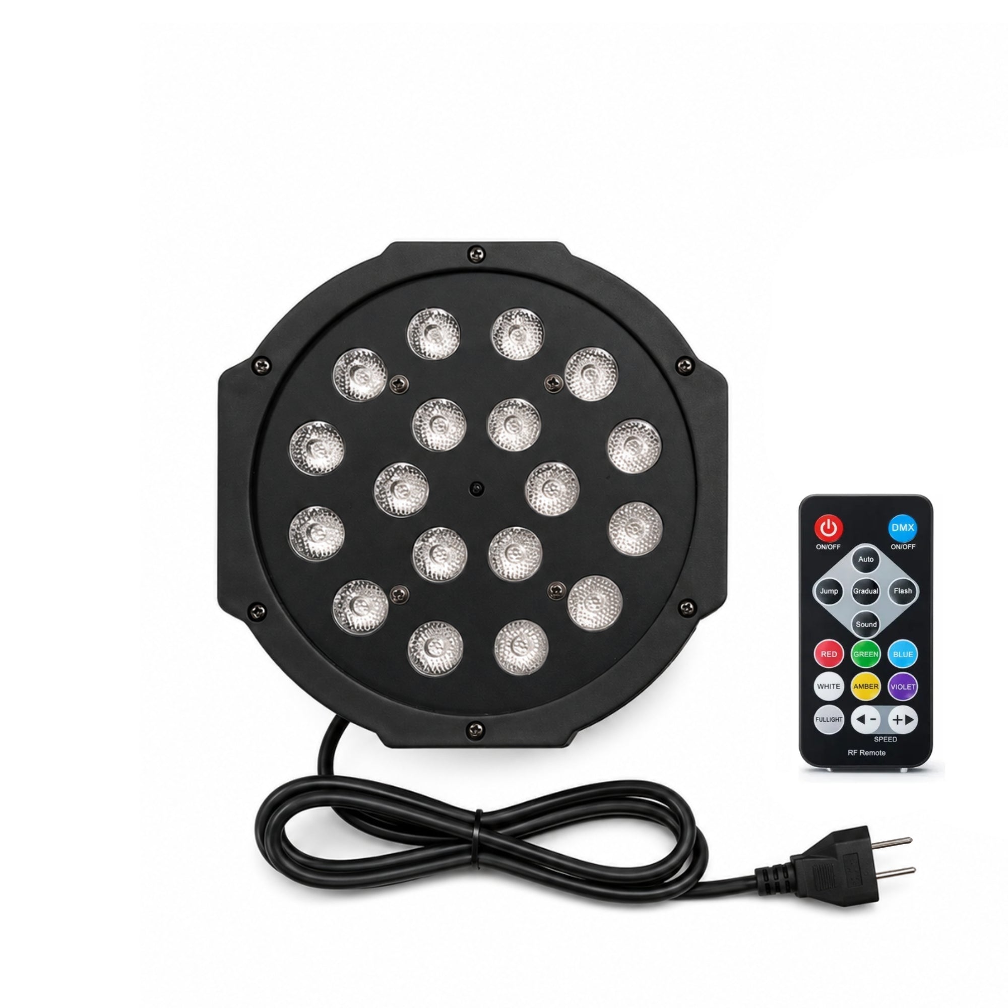 Luces DJ para Fiestas Estroboscópica Ritmicas RGB High Power