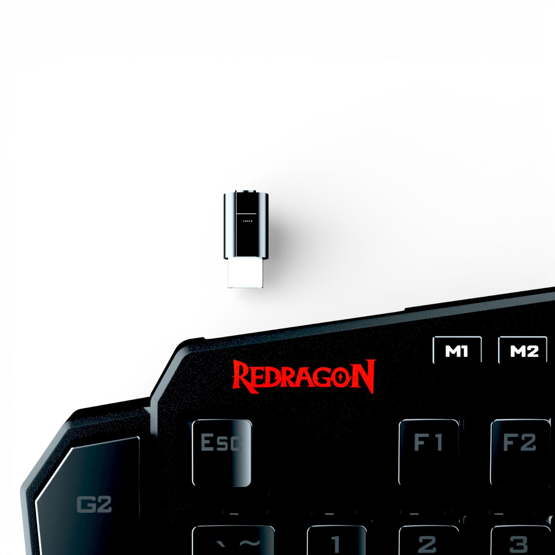 Teclado Redragon Mecánico Para Una Mano RGB Diti K585