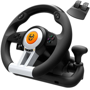 Kit Volante Con Pedales Krom K-Wheel Premium Ps4 Xbox One PC