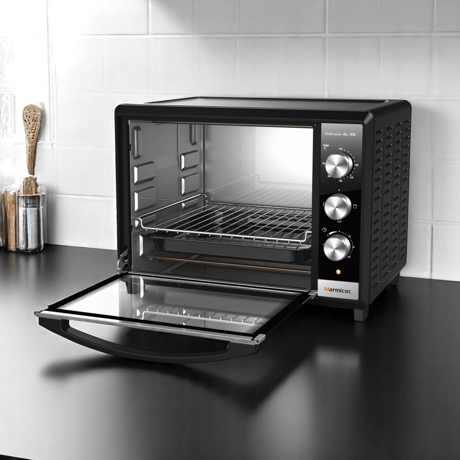 Horno Profesional Marmicoc 30 Litros / 2000W Black Deluxe