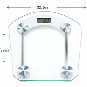 Bascula Digital de Vidrio Templado 180KG Max WS36T
