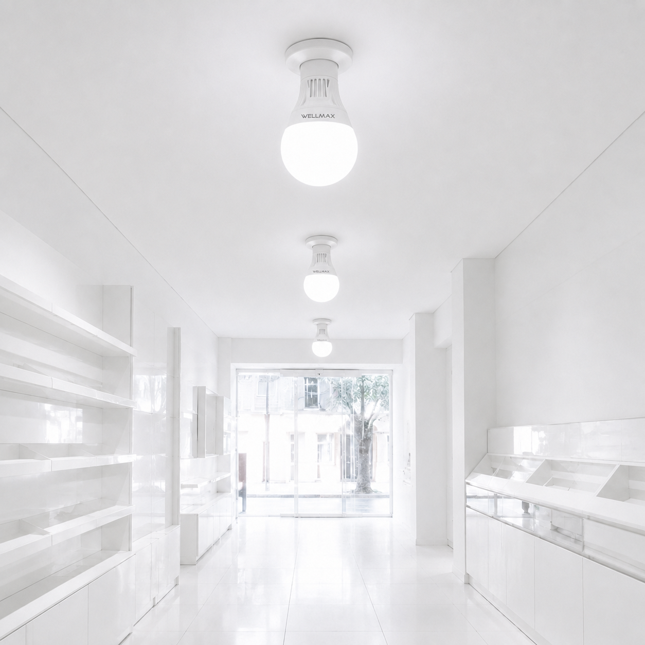 Ampolleta LED Samsung 9W con Sensor de Luz & Encendido Automático