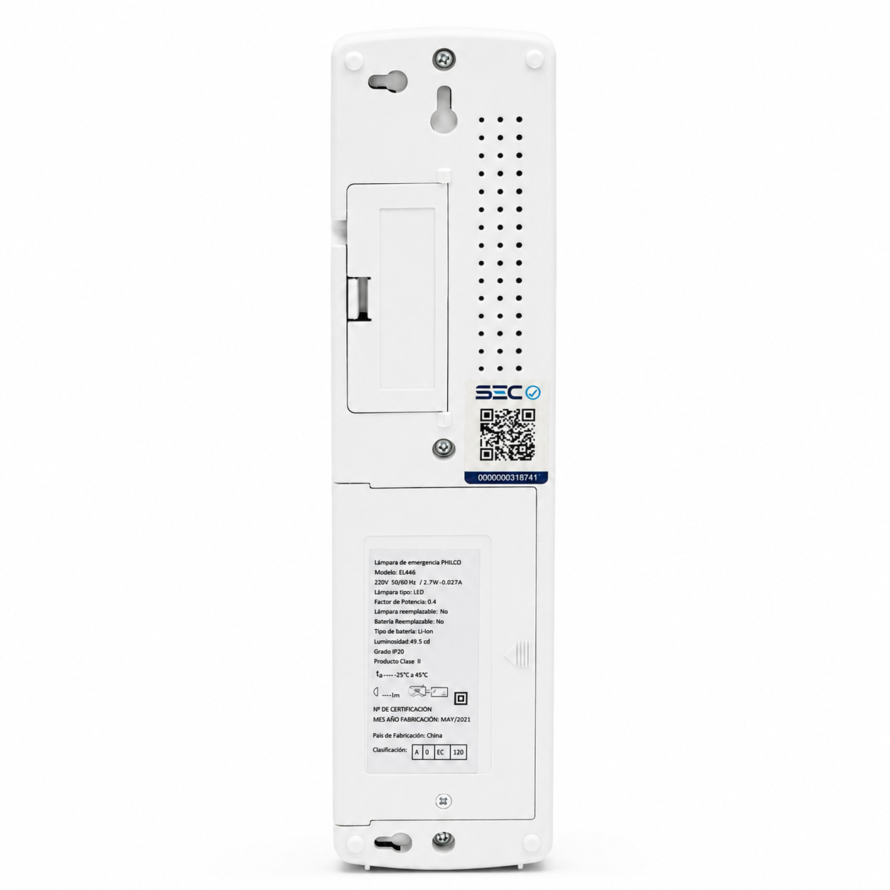 Lampara LED de Emergencia Recargable Multipropósito SEC L446