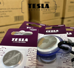Pack de 5 Pilas CR2032 TESLA Lithium Line 3V