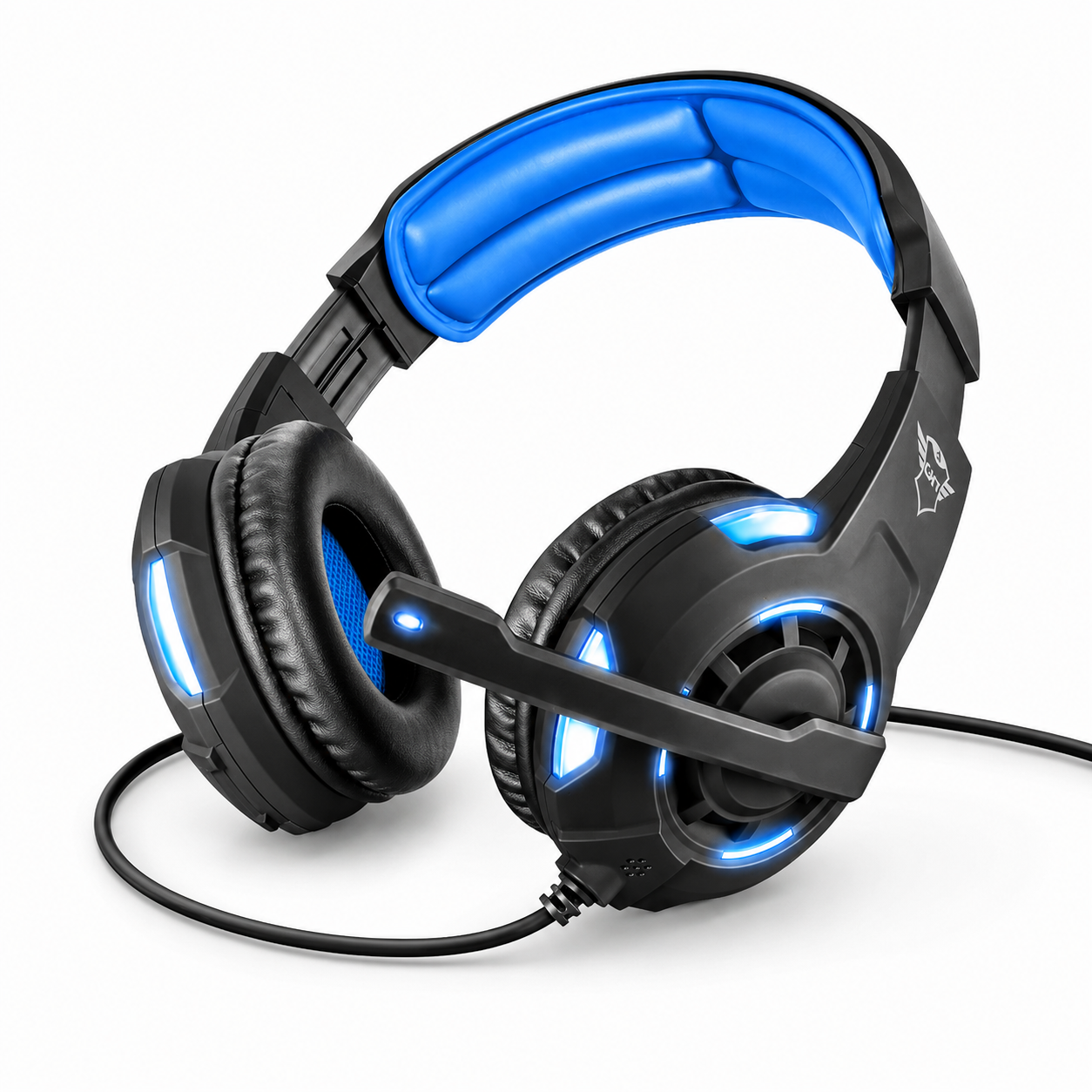 Audifonos USB Trust GXT 350 Radius Sonido Envolvente 7.1 LED