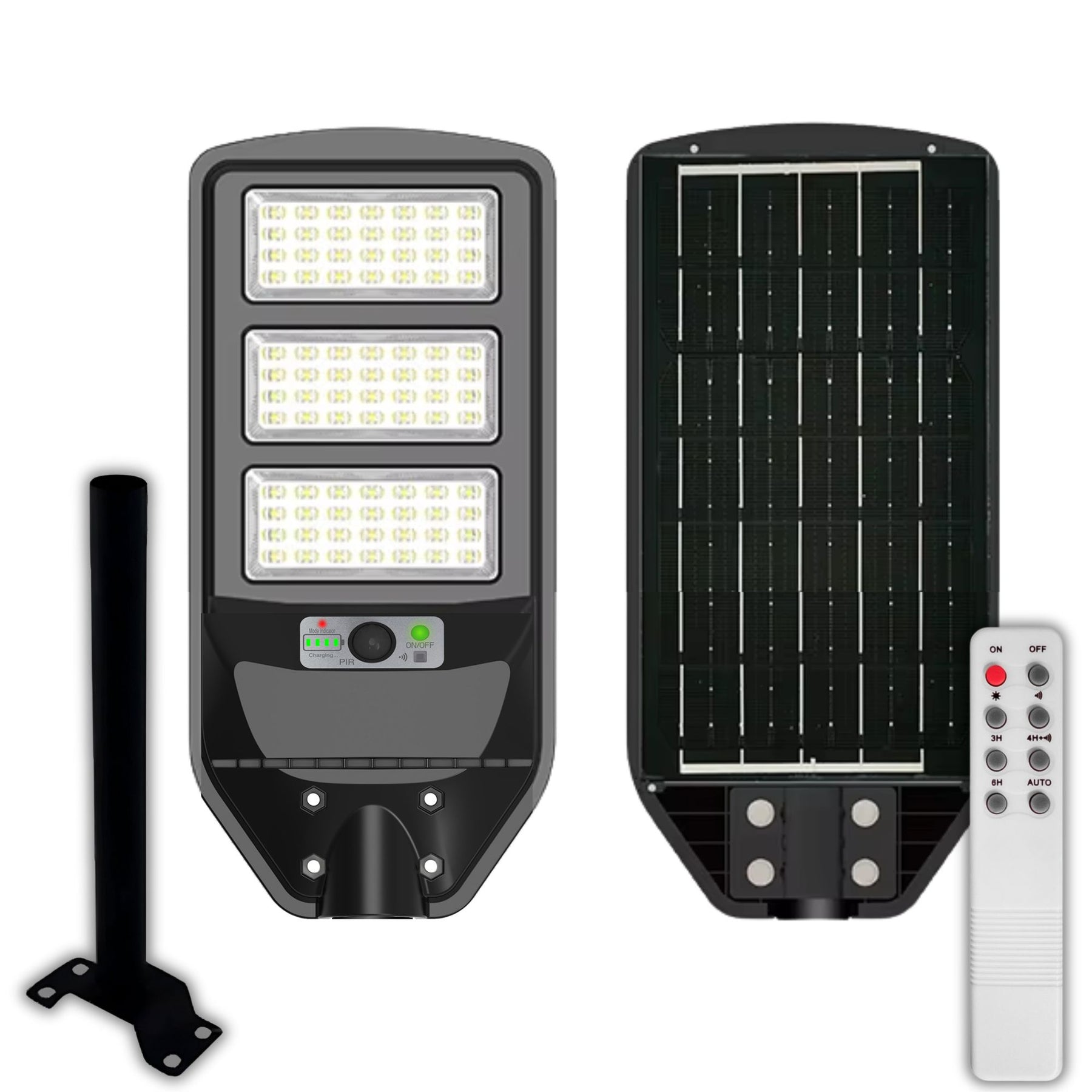 Luminaria Solar Pública High Light LED con Soporte 150W S-02