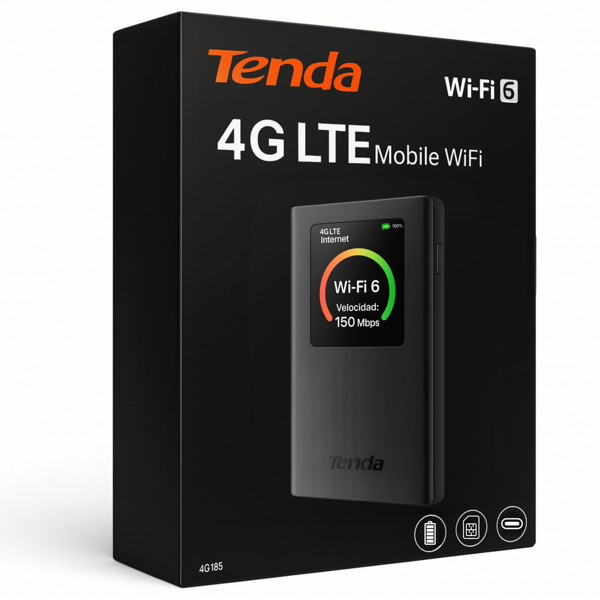 Router Portátil  4G LTE / 3G / WIFI 6 con Batería de 2100mah