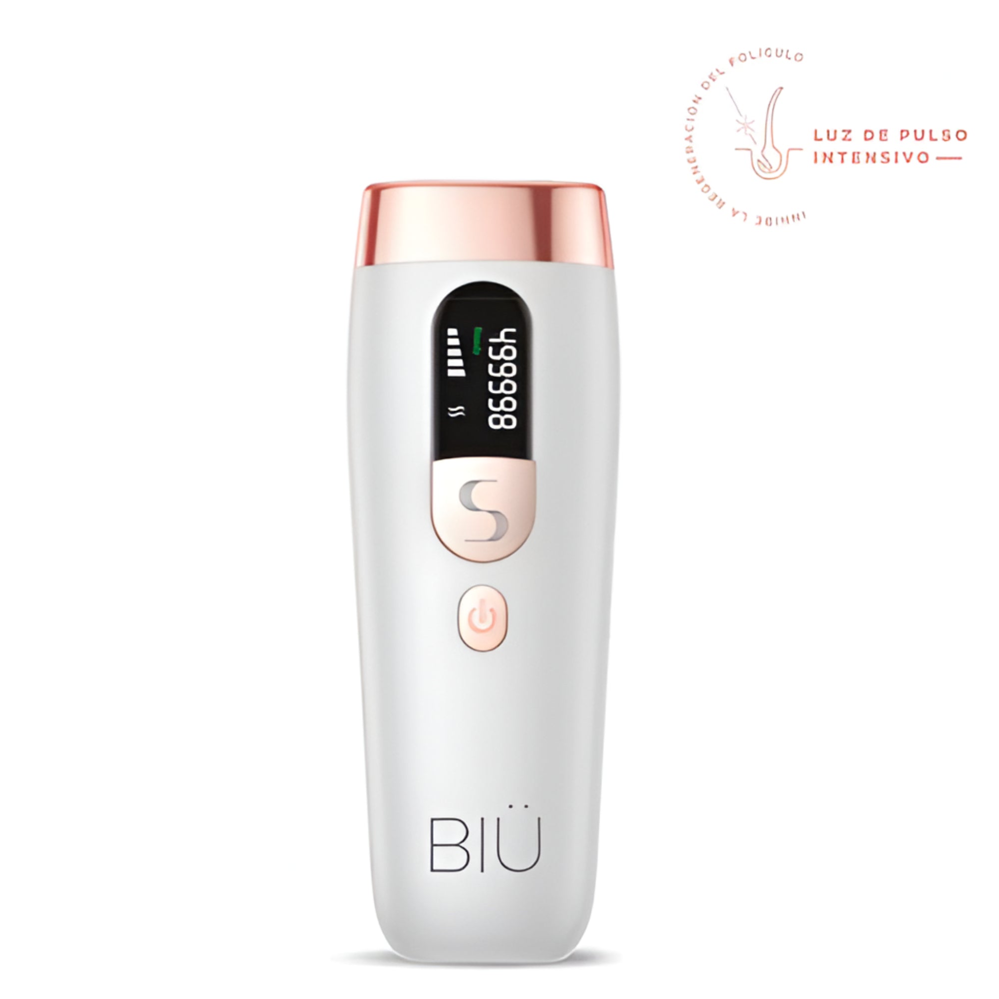 Depiladora Laser Permanente IPL BIÜ Sense White Edition Pro