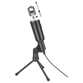 Microfono de Escritorio Trust Madell Jack 3.5mm con Filtro POP