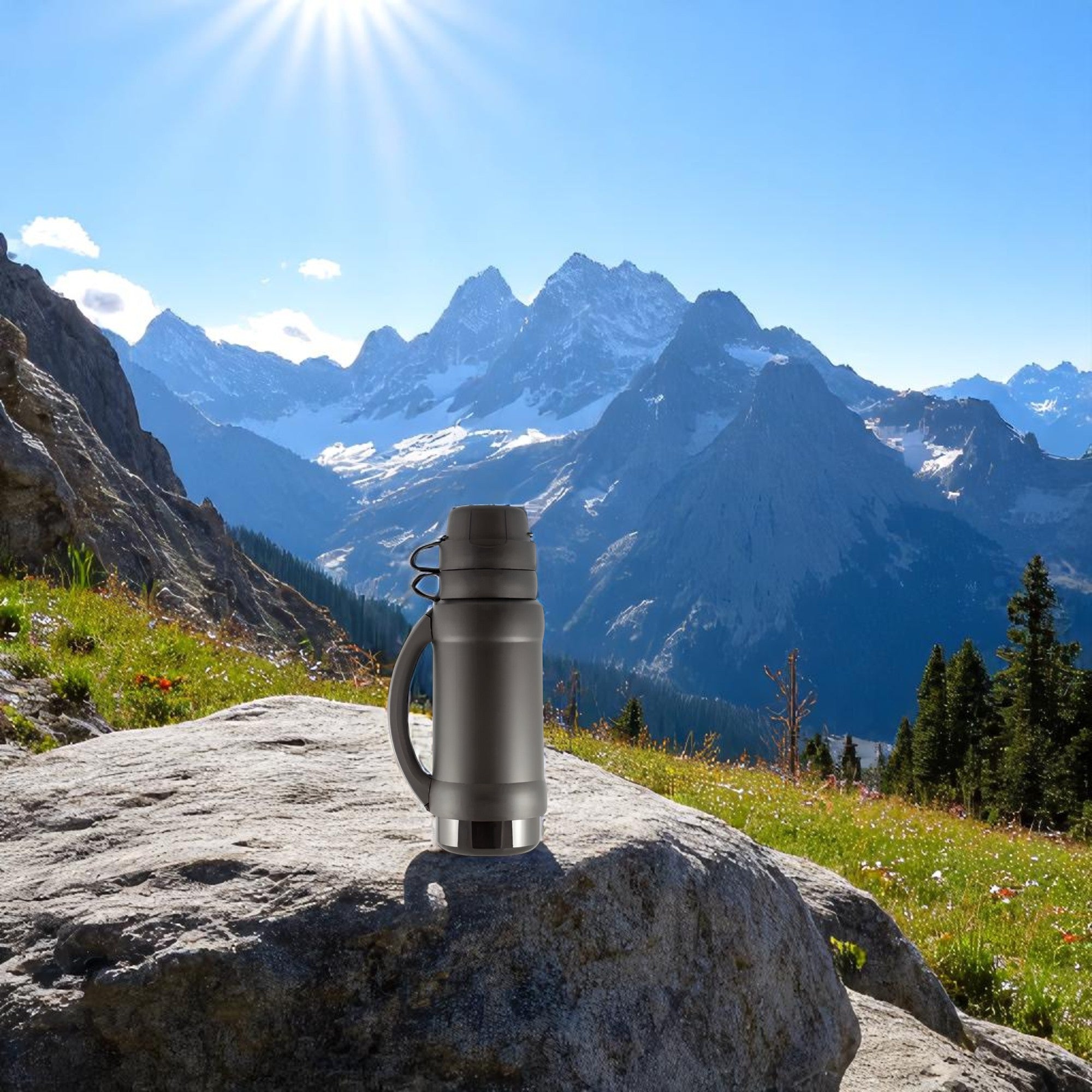 TERMO Para Líquidos 1.8 Litros THERMOS 35-180-C8 Black