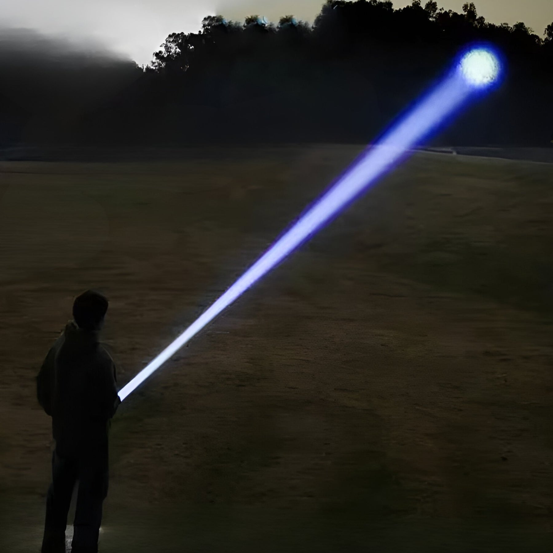 Linterna LED 60W High Power Zoom Aluminium USB-C Recargable