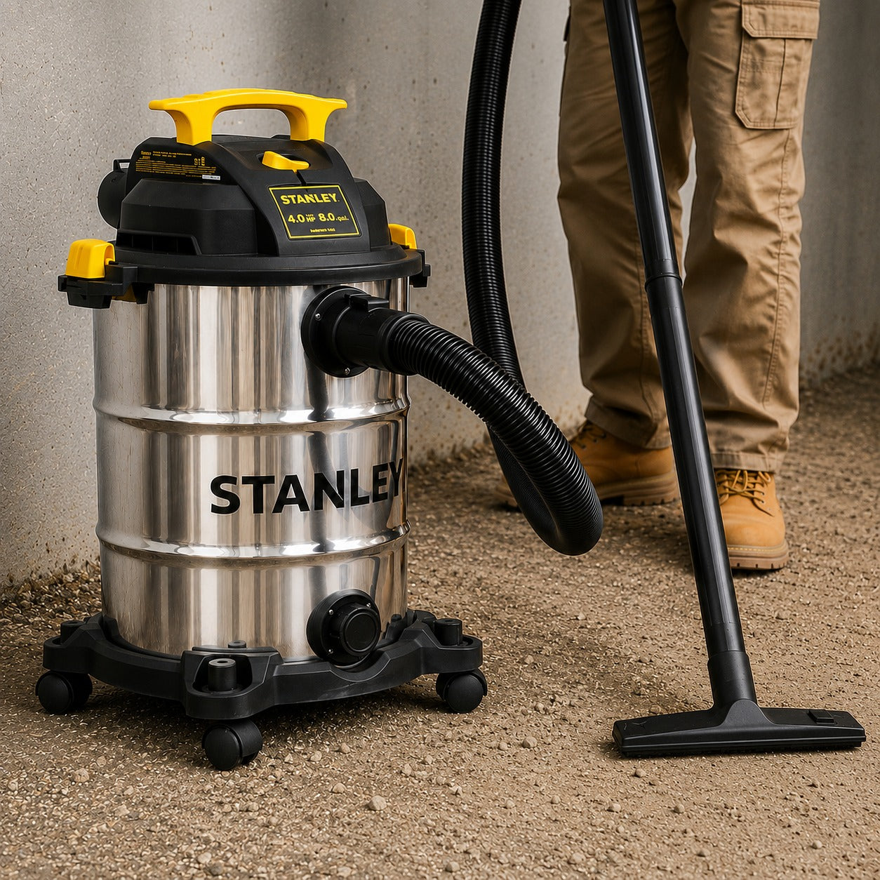 Aspiradora Profesional Stanley 30LT Polvo & Agua SL19117