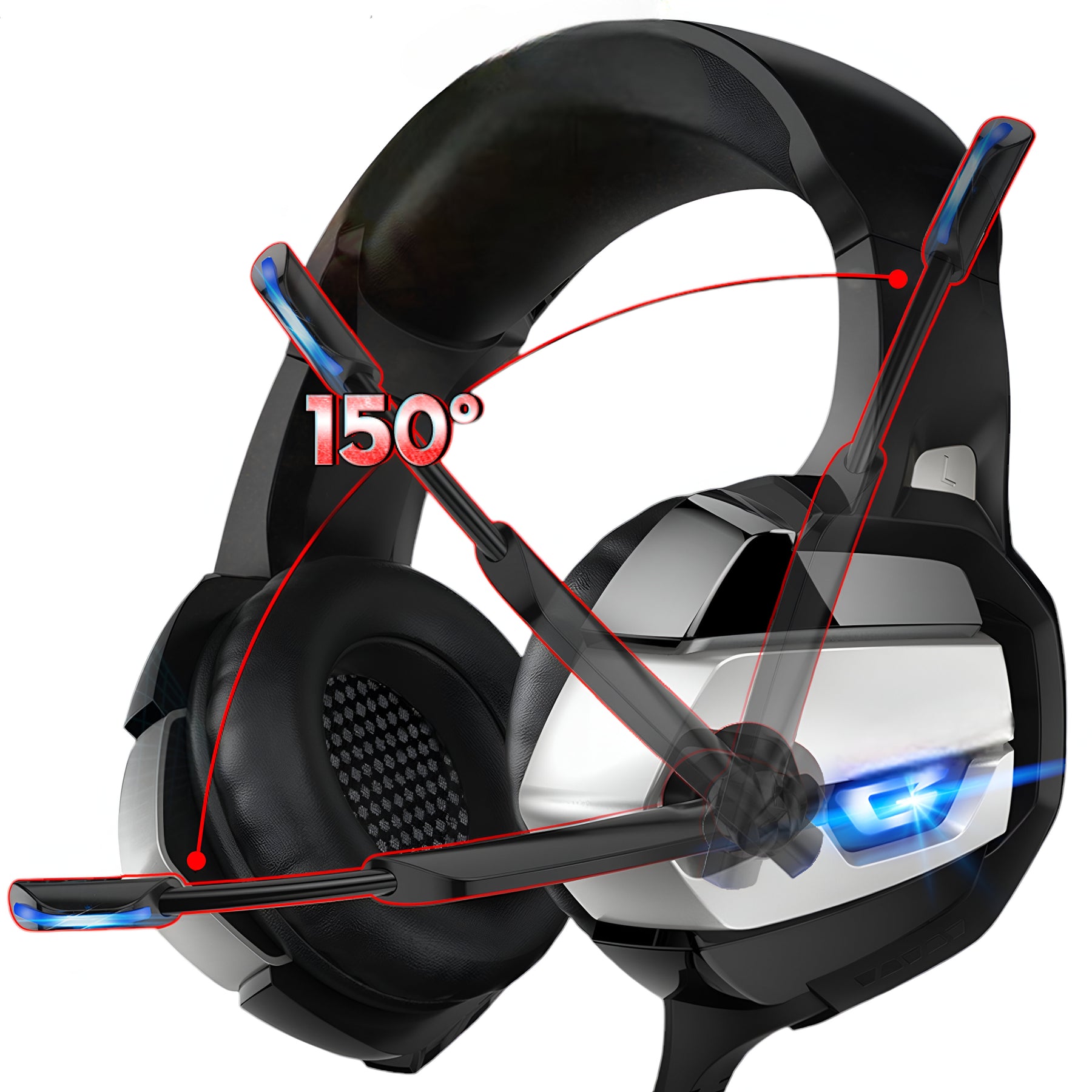 Audifonos Gamer Dgx Killmonger Pc/Ps4/Xbox/Smartphone/Switch