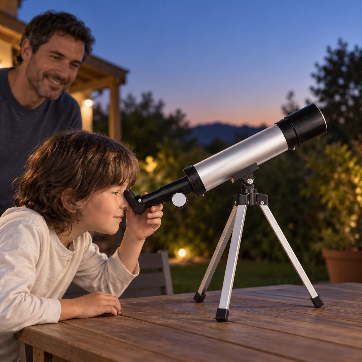 Telescopio Astronómico Monocular 90X HD de Aluminio TL-070