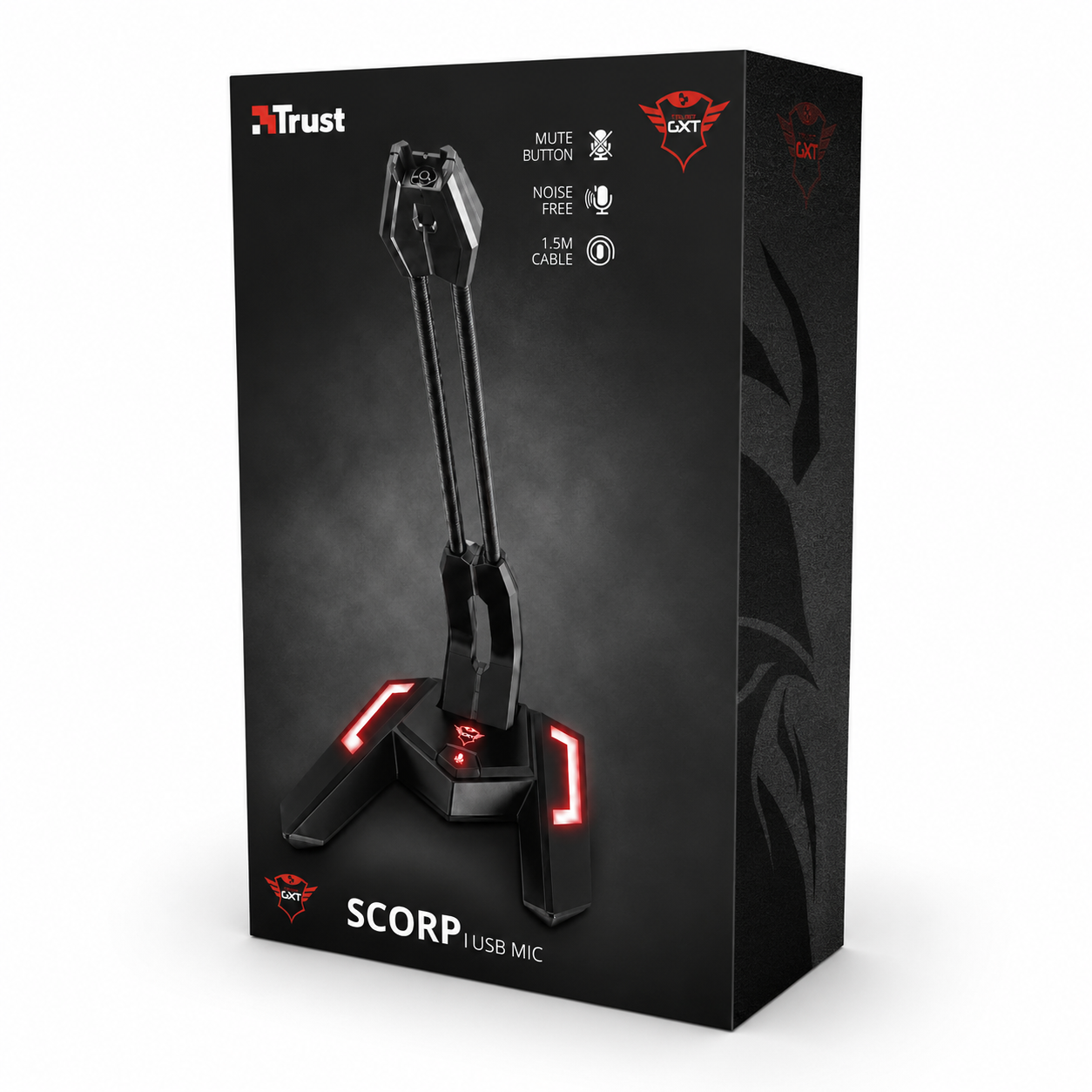 Microfono USB Condensador Trust Scorp GXT 210 Multiplataformas