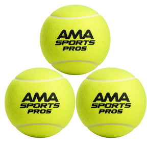Pack de 3  Pelotas de Padel AmaSport PROS  All Court Tour Edition Pressurized