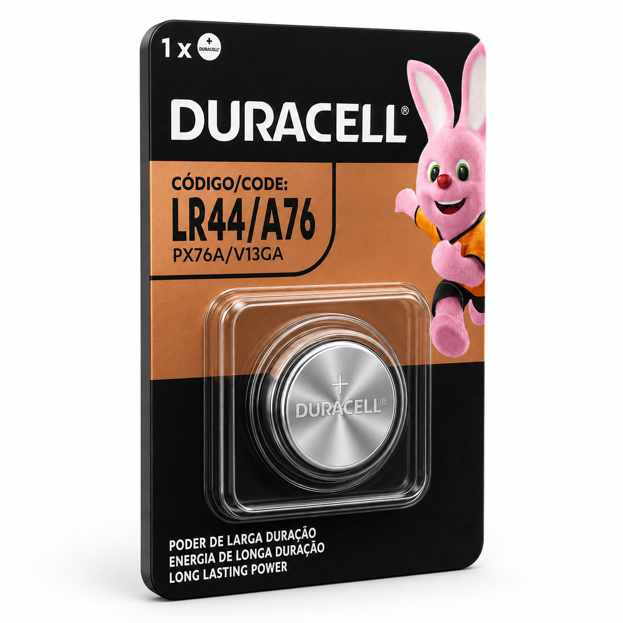 Pila Duracell Especial Alcalina LR44/ A76/ PX76A/ V13GA 1.5V
