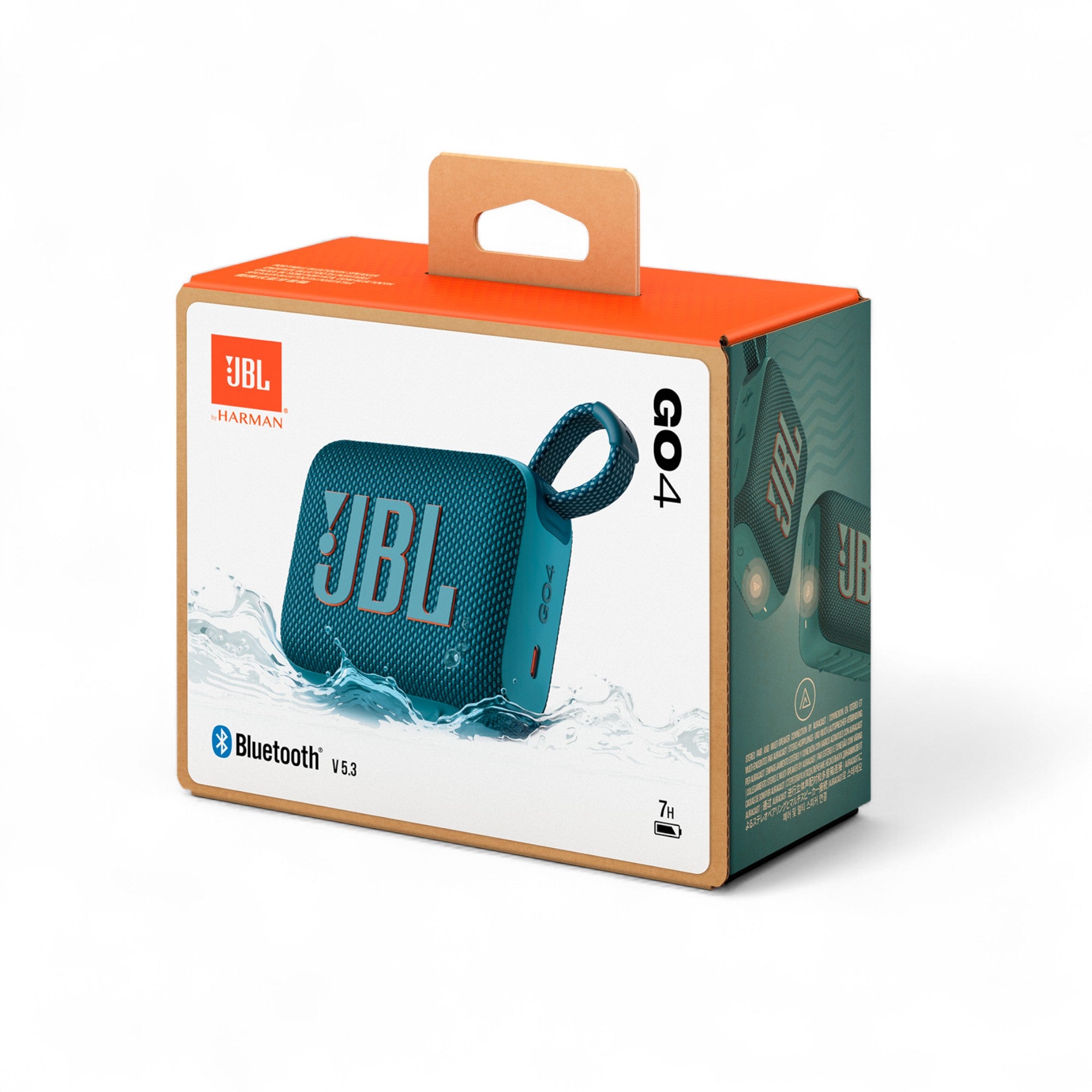 Parlante Portátil JBL GO 4 Blue Bluetooth 5 Waterproof IP67
