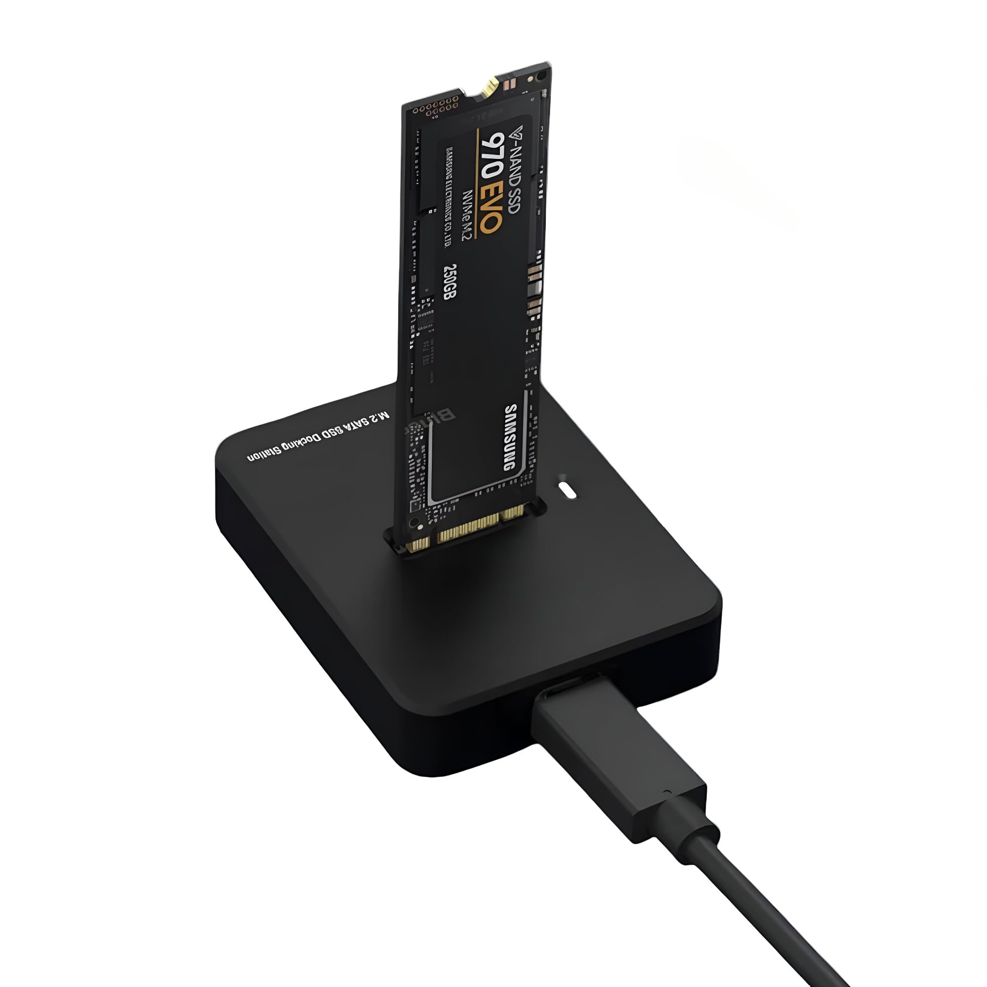 Lector de Discos SSD M.2 Dock Station USB 3.0 + USB-C DCKM2