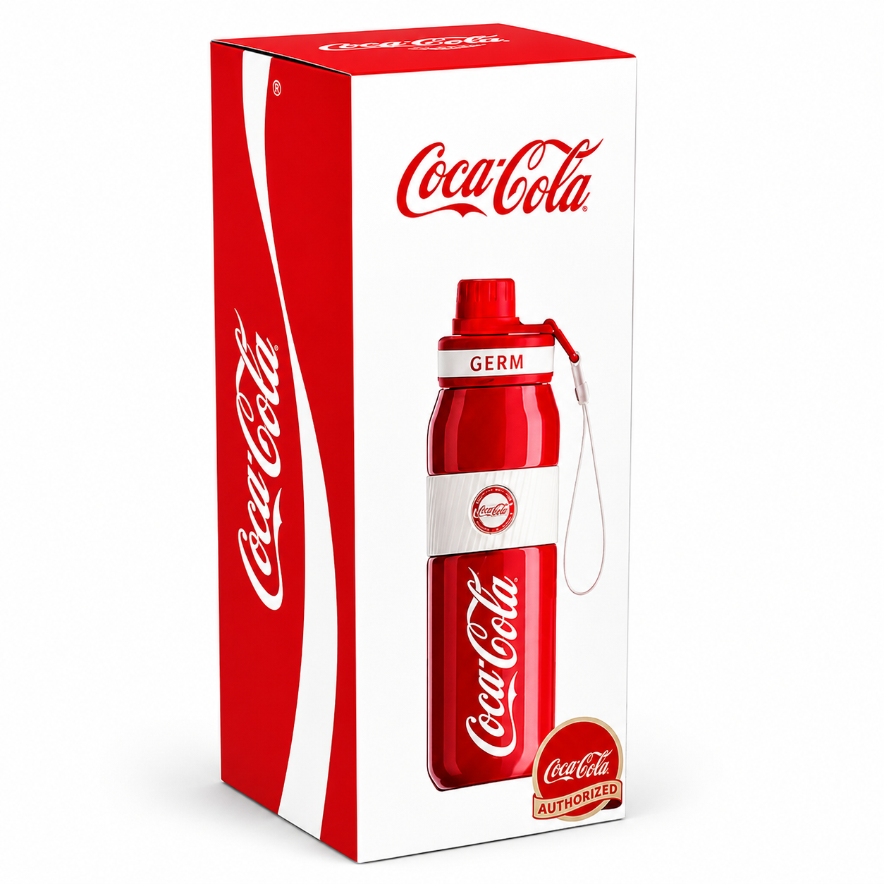 Termo Inoxidable GERM Coca-Cola 580 ML RED Clasic Edition