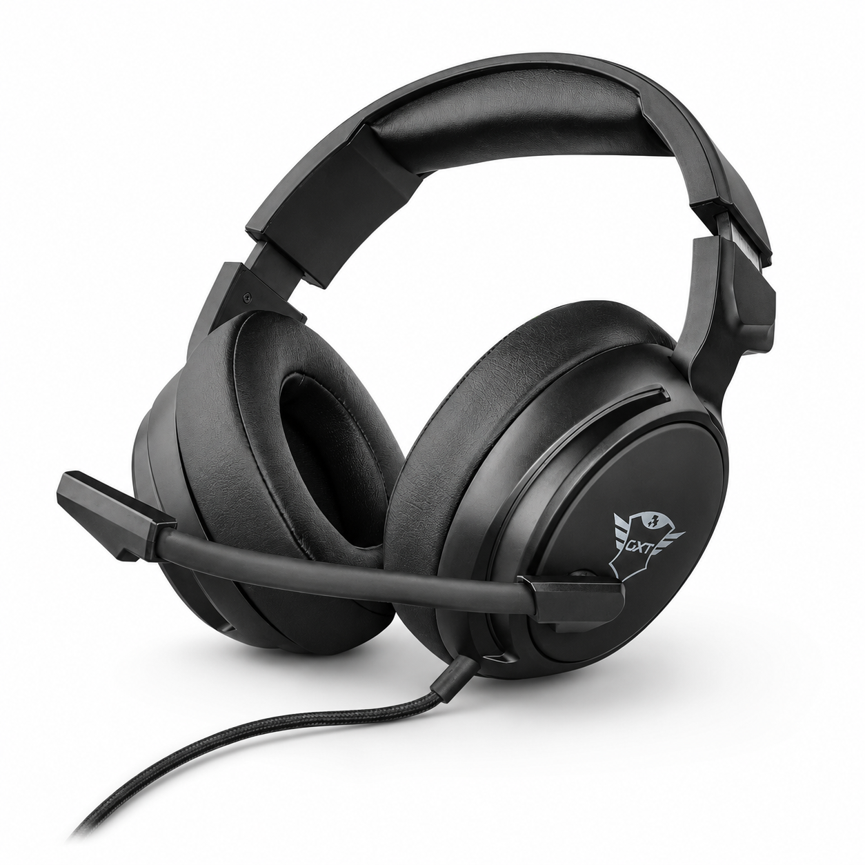 Audifonos Gamer Trust  Pylo Gxt 433K Black Multiplataformas