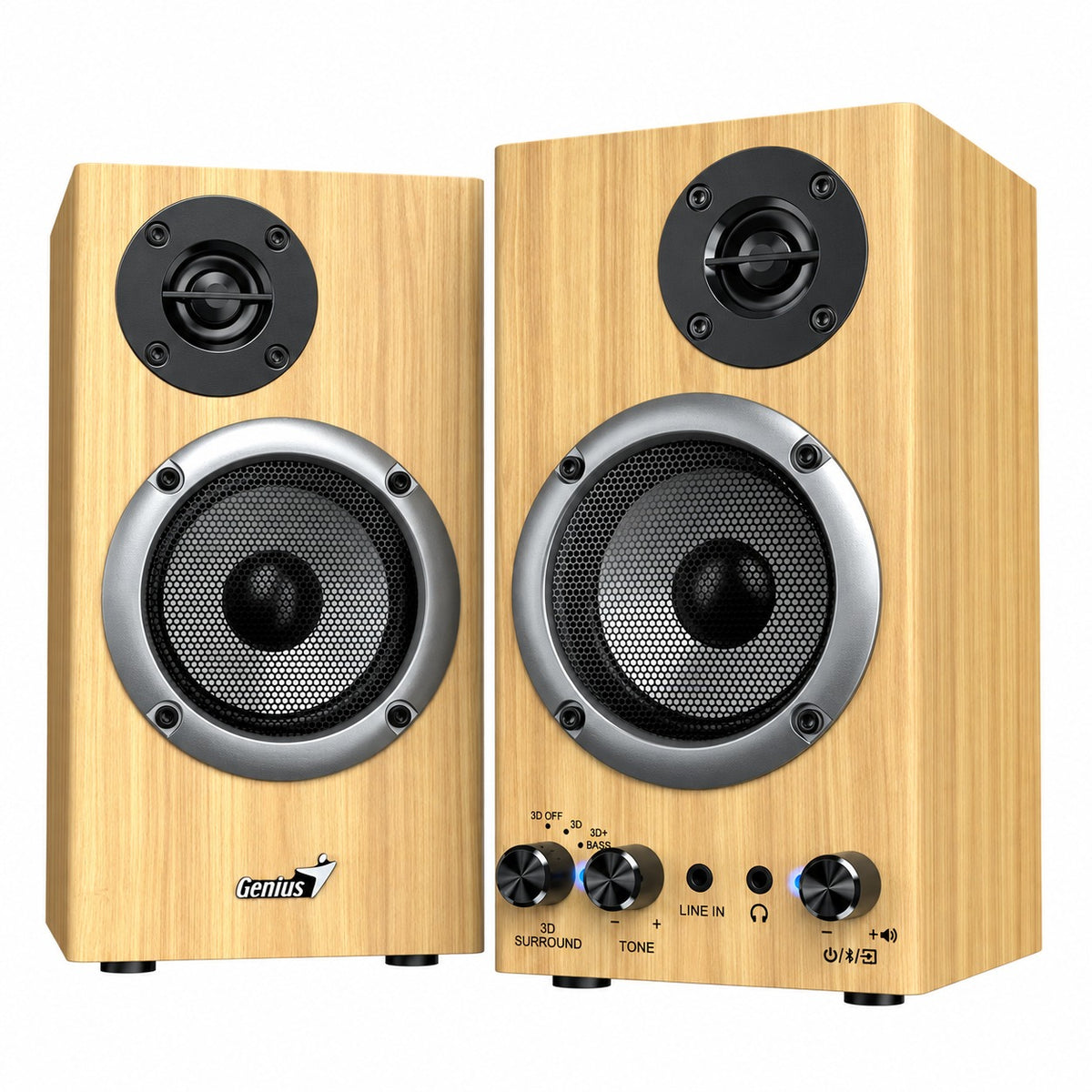 Parlantes Monitores Stereo 20W Audio3D HF520 Bluetooth