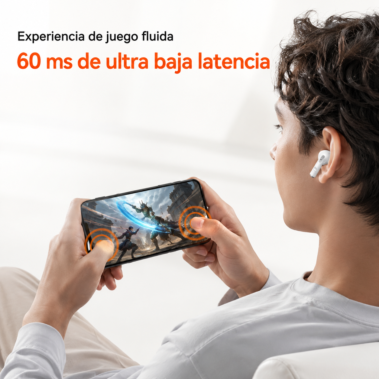 Audífonos Fiddler Minipod Bluetooth Touch Autonomía de 5Hrs