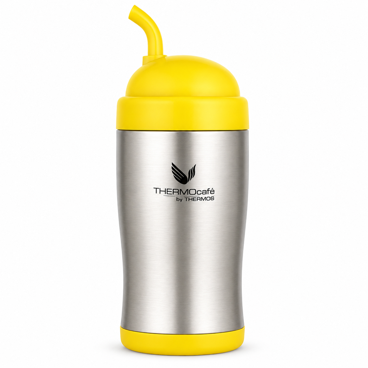 Vaso Térmico MUG Matero Inoxidable Thermos Amarillo 400ML