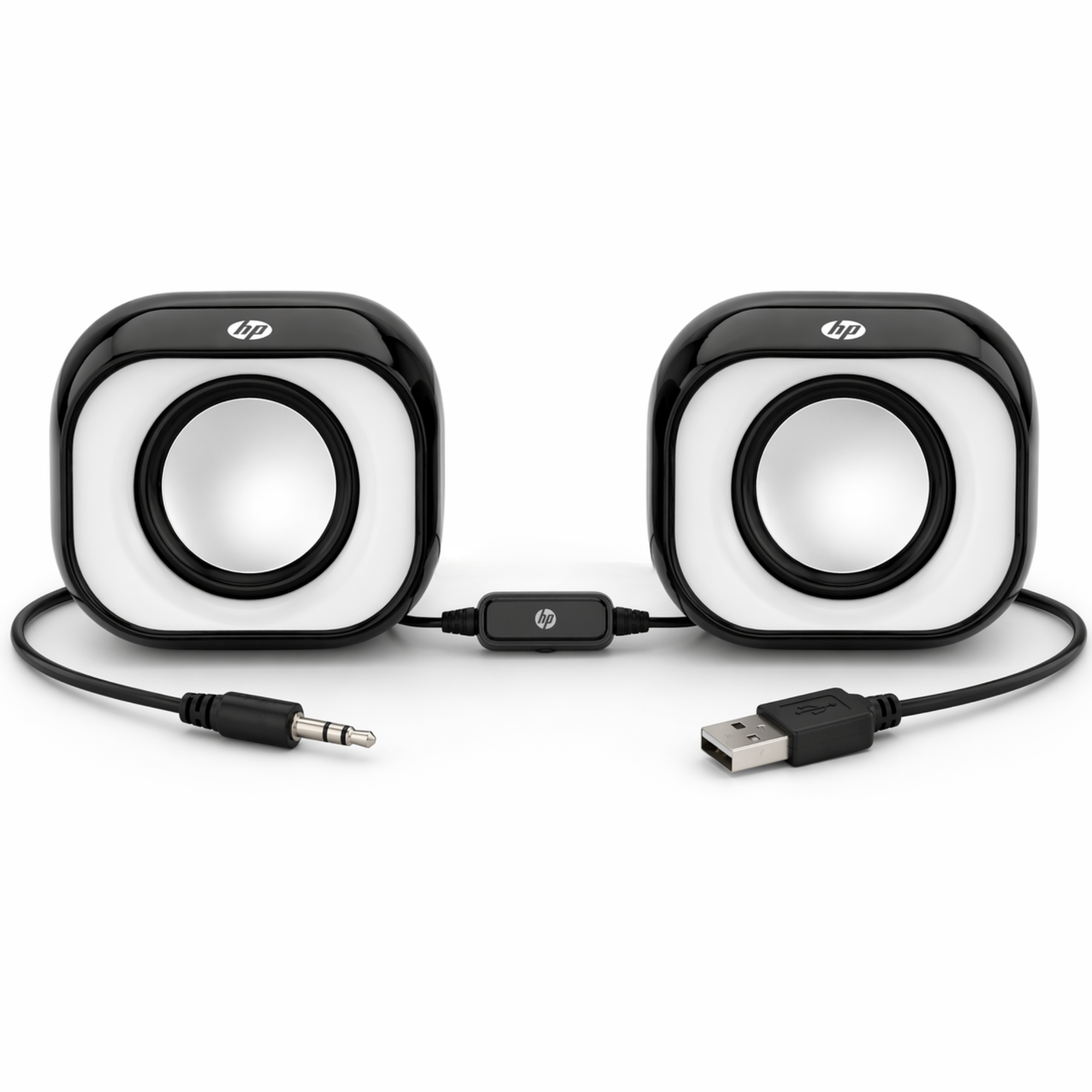 Parlantes USB HP Multimedia Ultra Compactos 6W RMS DHS-2111