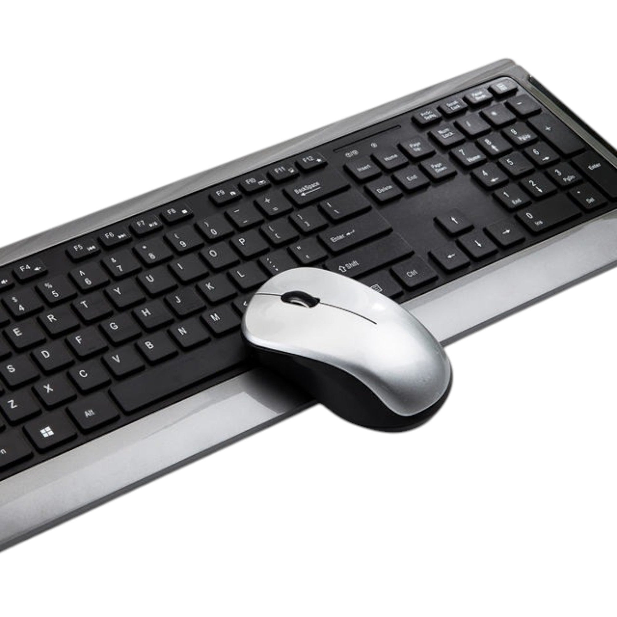 Teclado y Mouse Inalambrico Teclas Planas Tecmaster LD100