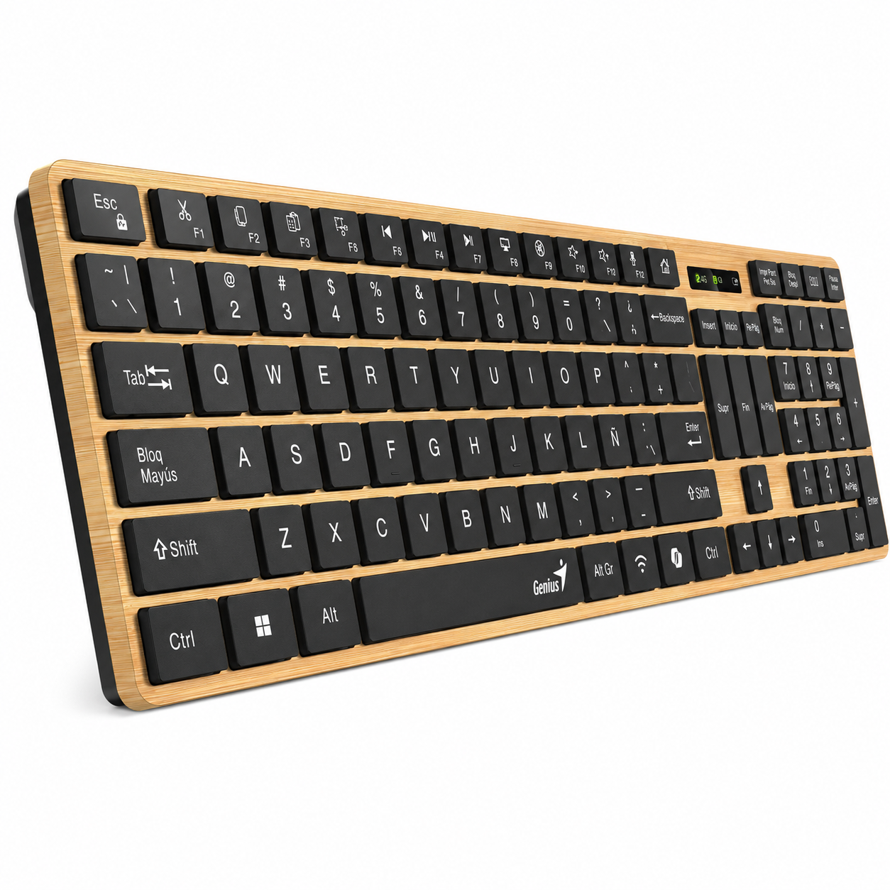 Teclado Dual Wireless Bluetooth + USB 2G Slimstar Copilot AI